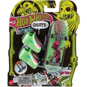 Resim Hot Wheels Skate Neon Temalı Parmak Kaykay ve Ayak Paketleri HPG21-HPG28 