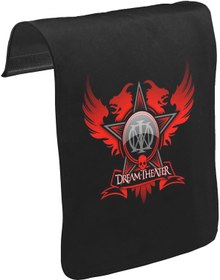 Resim Dream Theater - Logo Star Unisex Siyah Tak-Çıkar Postacı Çanta Kapağı CK-1141 