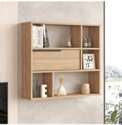 Resim Yurudesign Ocean Duvar Rafı Kitaplık Kapaklı Sepet On5-s 