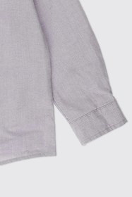 Resim Panço Erkek Bebek Basic Lila Oxford Gömlek 