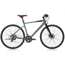 Resim Carraro Sportive 350 22V HD Trekking Bisiklet Mat Antrasit - Siyah - Kırmızı 52CM 