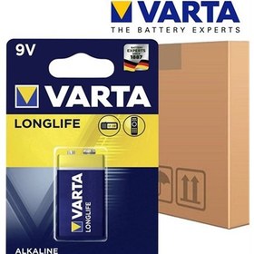 Resim 10 Adet Varta 9V Longlife Alkaline Pil 