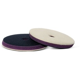 Resim SCHOLL CONCEPTS Natural Wool Cuttıng Pad ( Orbital Uyumlu Ağır Çizik Giderme Keçesi ) 135/16 Mm 