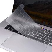 Resim Apple Macbook Pro 13 Inc 2020 M1 A2338 ile Uyumlu Türkçe Q Klavye Slim Şeffaf Klavye Koruyucu Kılıf 