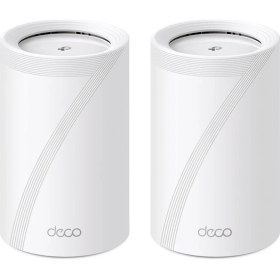 Resim TP-Link Deco BE65 (2-Pack) | Wi-Fi 7 Mesh Sistemi | BE9300 Mbps | Fiber Uyumlu | Üç Bant | AI-Roaming | 2.5 Gbps Port | 6 GHz | 200 Cihaz | WPA3 | VPN | Mobil Uygulama ile Kolay Kurulum 