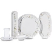 Resim Korkmaz Luna Collection 25 Parça Kahvaltı Takımı A8689-1 