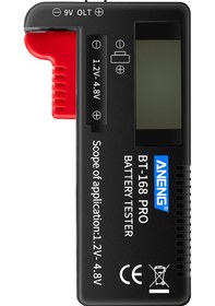 Resim Monyee Aneng Bt-168 Pro Akıllı Akü Test Cihazı, Sayısal Ekranlı 1.2-4.8v Kapasite Ve Güç Ölçer 