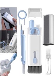 Resim Privo 7 in 1 Çok Fonksiyonlu AirPods Kulaklık Klavye Ekran Telefon Laptop Temizleme Seti Kiti 