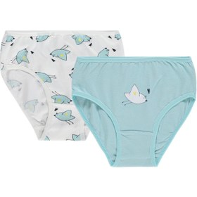 Resim Civil Girls Kız Çocuk Cute Bird 2-12 Yaş 2'li Külot - Standart / 12-13 Yaş 