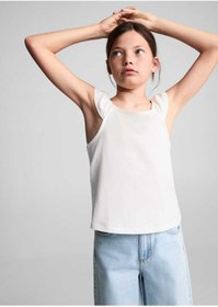 Resim MANGO Kids Askılı Fırfırlı Bluz 
