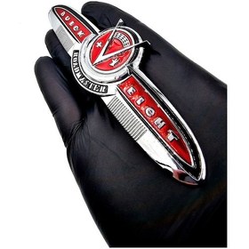 Resim Etiketçilere Özel Arma Buıck Modeli Krom Yapışkanlı 