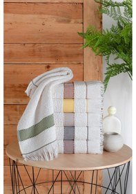 Resim Pierre Cardin 6'lı El Havlusu Glamour Çok Renkli 