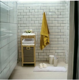 Resim T.concept Exclusive Bambu Pamuk Battal Boy Banyo Havlusu Hardal 100 156 