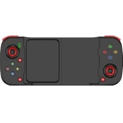 Resim Kepang Siyah Gamepad Teleskopik Ios Uyumlu Android Pubg Anahtarı Ps4 Kablosuz Bt 5.0 Telefon Yemek Tavuk Oyun Denetleyicisi Streç Joystick (Yurt Dışından) 