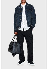 Resim Armani Exchange Erkek Kot Ceket Xm001955 Af15833 Mb001 Lacivert Lacivert 