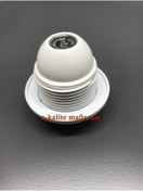 Resim ÇELİKEL E27 Duy Beyaz Avize Duyu Italyan Duy 10 Adet 