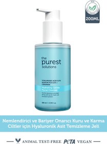Resim The Purest Solutions Hydrating Gentle Facial Cleanser 0,5% Hyaluronic Acid, 0.5% Sodium PCA Ceramide 