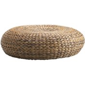 Resim Rattan Muz Lifi Puf 60x18 Cm Naturel Meridyendukkan Ev Dekorasyon Puf El Dokuması 