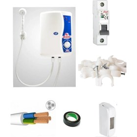 Resim Artemi̇s Elektro Model Elektrikli Şohben 4 mt Kablolu Tam Takım Set 