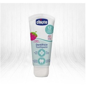 Resim Chicco 12+ Ay Çilek Aromalı Çocuk Diş Macunu 50 ML 