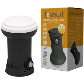 Resim Tsmart 0.7DB Ultra HD 4K Universal Tek Çıkışlı Single Lnb 