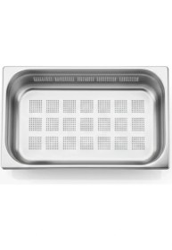 Resim Üret Çelik Üret Delikli gastronom Küvet Gn 1/1 100 MM 14 lt 