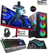 Resim SP57 Intel Core i5 10400F 23.8" 16 GB RAM 1 TB SSD 500 GB HDD 4 GB GTX 1660S Curved FreeDOS Oyuncu Bilgisayar Zeiron