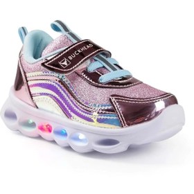 Resim BUCKHEAD 4246 Trio Shiny Hologram Bebek & Çocuk Spor Ayakkabı Işıklı 