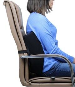 Resim MEFKURE STORE Ortopedik Koltuk Minderi Araç Sandalye Bel Sırt Desteği Yastığı Ofis 