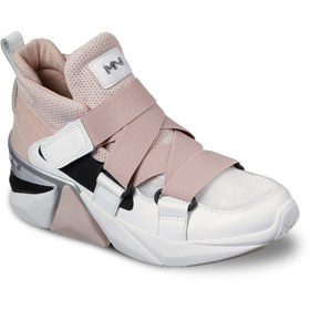 Resim SKECHERS by Mark Nason Kadın Pembe-Beyaz Sneaker Bot – Diamond Boot Taylor (133030 PKW) 