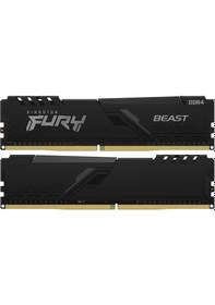 Resim Kingston Fury Beast KF432C16BBK2/64 64 GB (2x32) DDR4 3200 MHz CL16 Ram 
