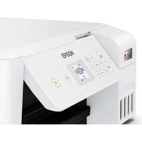 Resim Epson Ecotank L3266 Yazıcı+Tarayıcı+Fotokopi+Wi-Fi Direct Tanklı Yazıcı Beyaz + 2 Adet A4 Hediye 