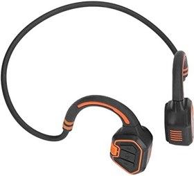 Resim WINH Yüzme Sporları Için Kem İletimli Suya Dayanıklı Kulaklık Dahili 16G Bellek (ORANGE) 