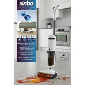 Resim Sinbo SFC-4105 Islak-Kuru Yüzey Temizleyici-Beyaz 