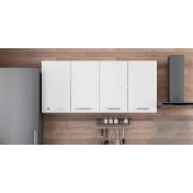 Resim Minar 160 cm Mutfak Dolabı Beyaz 160-B1-ÜST Modül 