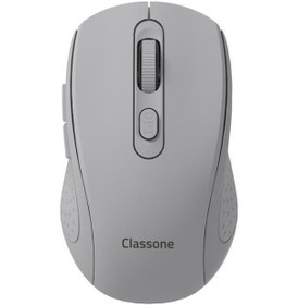 Resim Classone Wm504 2.4 Ghz Şarj Edilebilir Kablosuz Mouse -gri Wm504 