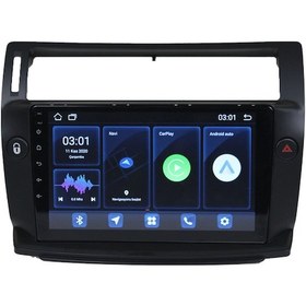 Resim Citroen C4 Old 2005 - 2010 9 İnç 4-32 Pro Model Qled Ekran 9" 
