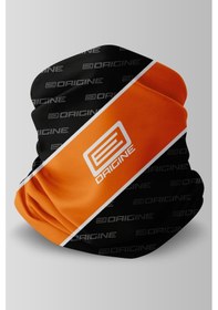 Resim Motorcu Buff Maske Outdoor Boyunluk Unisex Bandana Turuncu 