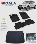 Resim Seat Arona Üst Bagaj 2018-2020 Uyumlu Sahler Paspas + Bagaj Havuz Seti 