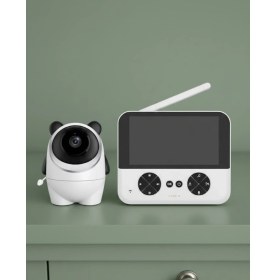 Resim Adat Kablosuz Bebek Kamera Sistemi Ninni ve Alarm Özellikli 