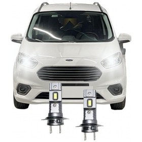 Resim Ford Tourneo Courıer Led Kısa Far Ampulü H7 Mini Led 2'li Set 