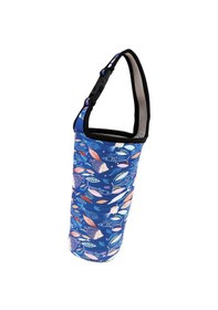 Resim Homyl Bardak Taşıyıcı Tutucu Kılıfı 30 Oz Vakum Balık Balık 