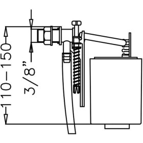 Resim Khi-Zai Japar 3/8 Şok Kapatmalı Flatör 