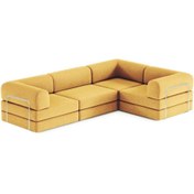Resim MiniWood Modüler Legom L Koltuk 