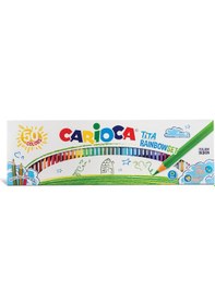 Resim Carioca Tita RainbowSet Kuru Boya Kalemi 50'li 