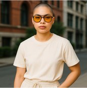 Resim Optiplus Unisex Retro Klasik Model Antifar Gözlük Gece Görüş-sürüş , Kar, Sis Gözlüğü 