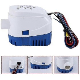 Resim 1100 Gph 750 Gph Otomatik Elektrikli Dalgıç Pompa Tekne İçin Bilge Pompası 12 V Su Pompası 12 V Bilge Pompası 12 Volt Su Pompası 24 V 750 Gph 24 V 