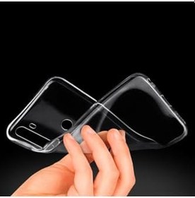 Resim Gpack Realme 5 Pro ile Uyumlu Kılıf, Süper Silikon Arka Koruma, Nano Glass, Şeffaf 