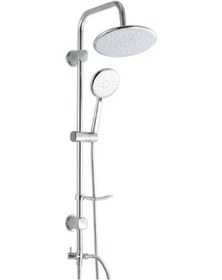 Resim Duxxa Bolero 400 Krom Tepe Duş Sistemi Çok Renkli 