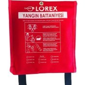 Resim FourForce LR-FB1518C Çantalı Yangın Battaniyesi, 150CM x 180CM (1) 